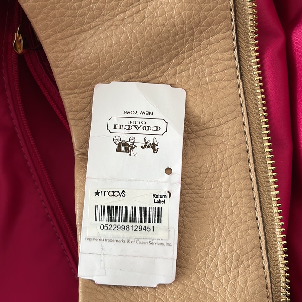 Coach leather shoulder bag - Picture 8 of 8